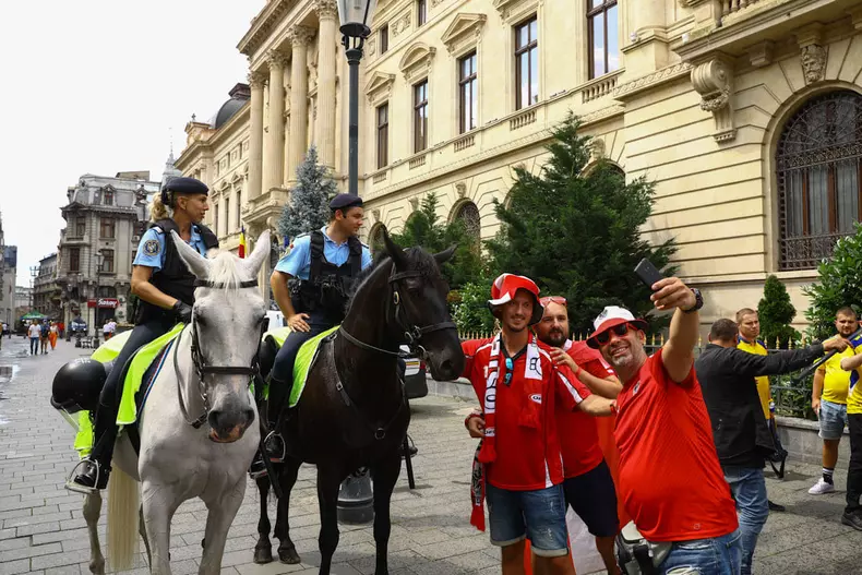 Austria - Ucraina Euro 2020 Centrul Vechi București FOTO: Vlad Chirea