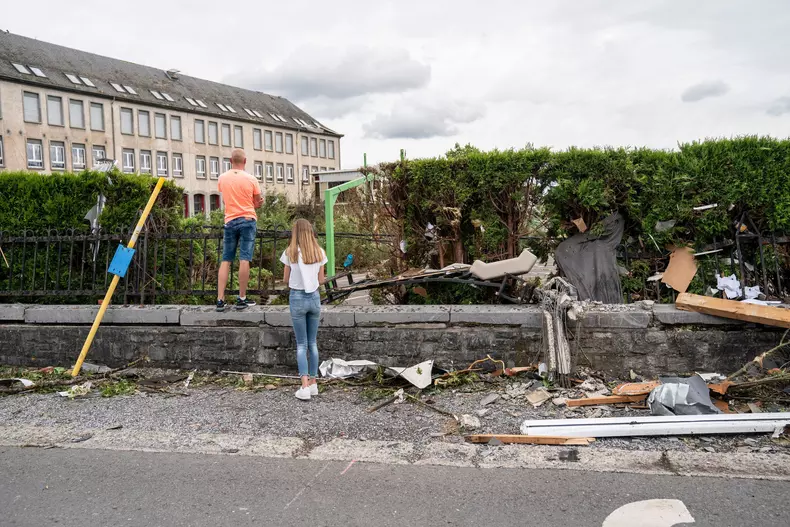 Weather Storm Beauraing, Beauraing, Belgium - 20 Jun 2021