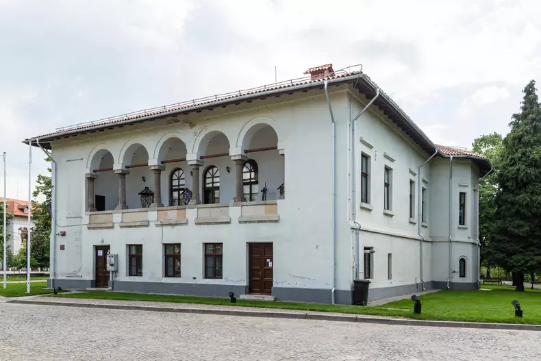 Craiova,,Dolj,,Romania,,May,14,,2022:,Ethnographic,Museum,casa