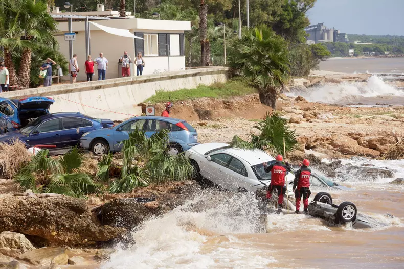 Heavy rains cause damages in Catalonia