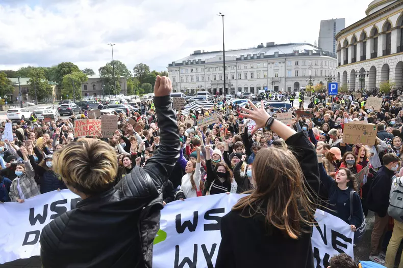 Youth Climate Strike in Warsaw