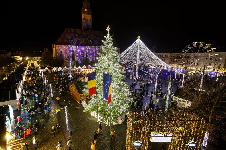 Târgul de Crăciun din Cluj Napoca