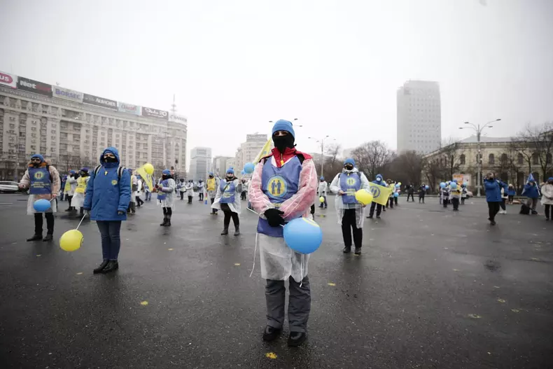 protest Sănătate foto: Dumitru Angelescu