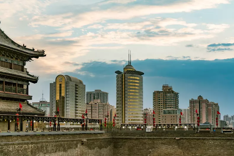 China, Shaanxi Province, Xi'an City, Xi'an Ancient City