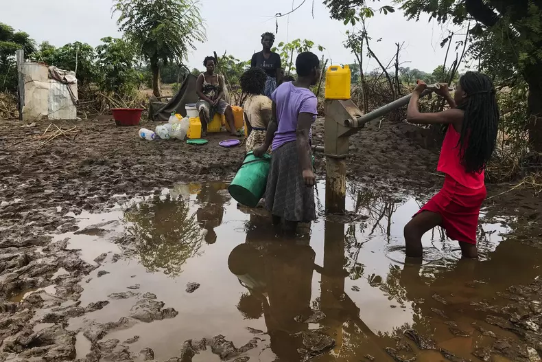 Tropical Storm Ana aftermath in Mozambique