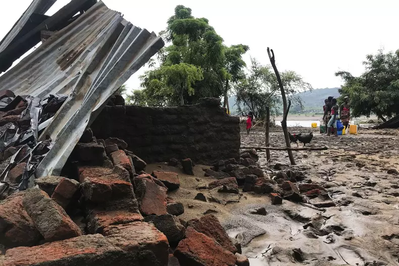 Tropical Storm Ana aftermath in Mozambique