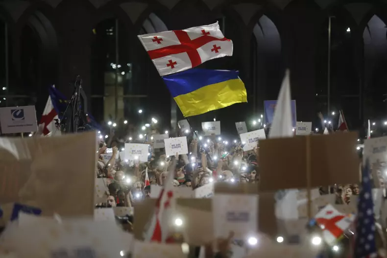 A 'March for Europe' in Tbilisi