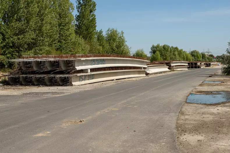 Grinzile au fost depozitate în zona Drumul între Tarlale