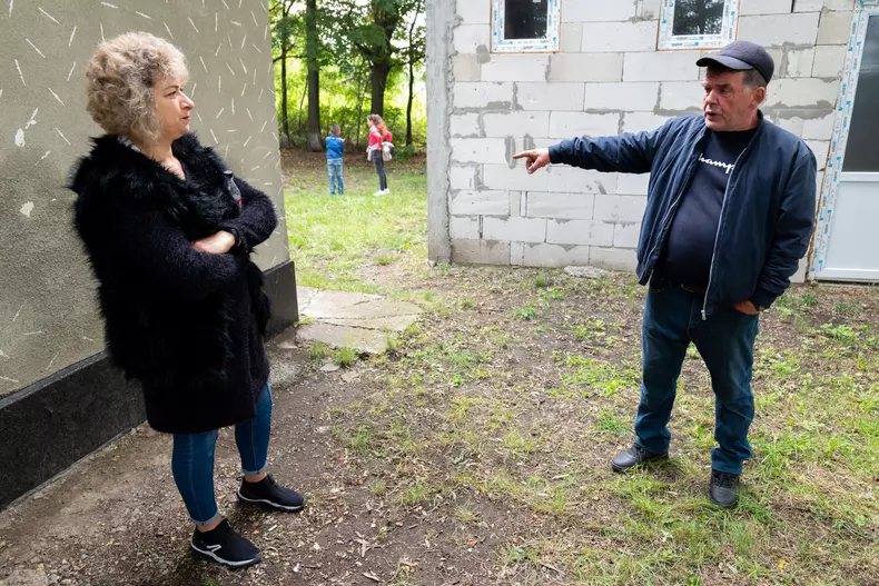 Prima zi de scoala la Stamate, Suceava