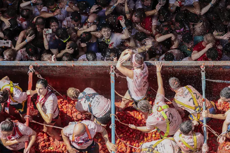 Tomatina Festival in Bunol