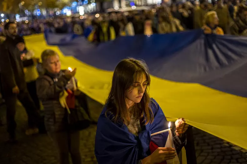Gathering 'Czechia against fear' in Prague