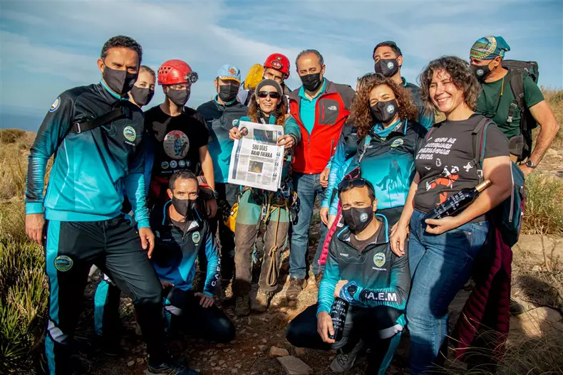 Spanish climber leaves cave isolation after 500 days