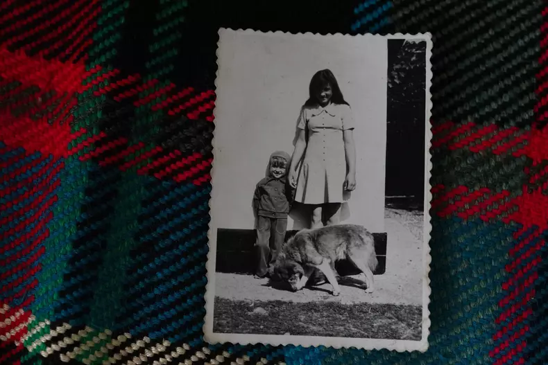 Fotografie din copilăria lui Iulian Gherguț, Traian, 8 iunie 2022.