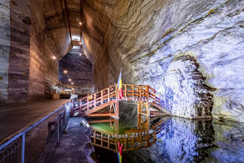 Slanic,Prahova,,Romania,-,Aug.,2019:,Slanic,Salt,Mine,Is