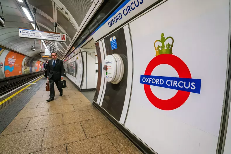 Transport for London commemorates King Charles III coronation, London, United Kingdom - 03 May 2023