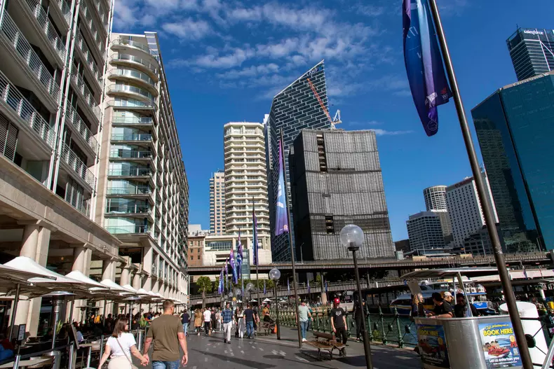 Sydney City Skyline, Sydney, Australia