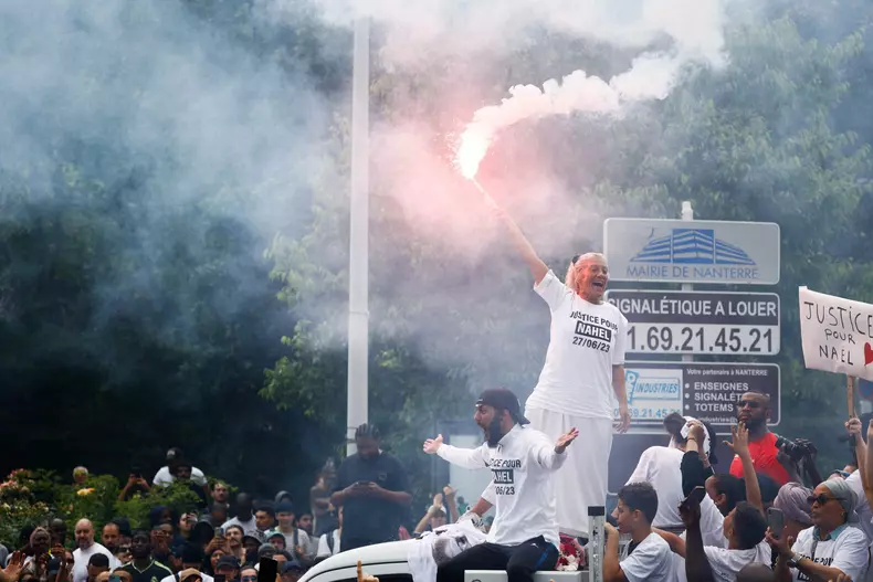 White March In Tribute To Nahel - Paris, France - 29 Jun 2023