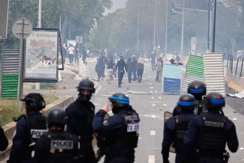 White March In Tribute To Nahel - Paris, France - 29 Jun 2023
