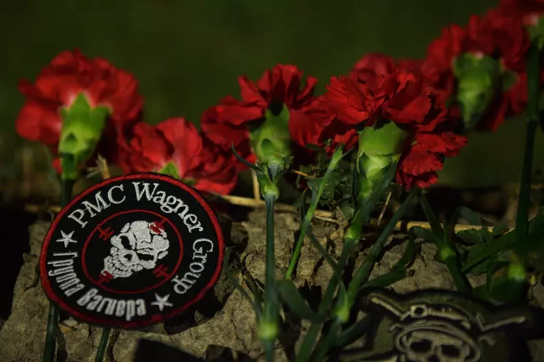 Russia Prigozhin Private Plane Crash Mourning