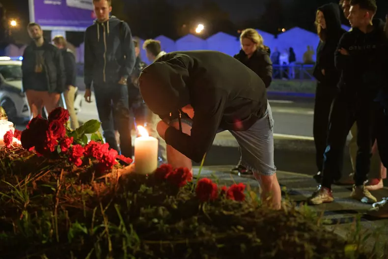 Russia Prigozhin Private Plane Crash Mourning