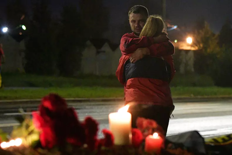 Russia Prigozhin Private Plane Crash Mourning