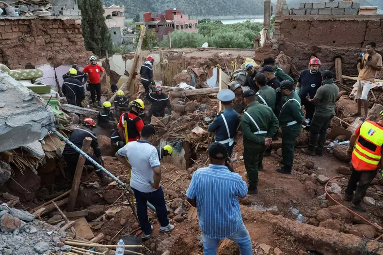 Earthquake in Morocco