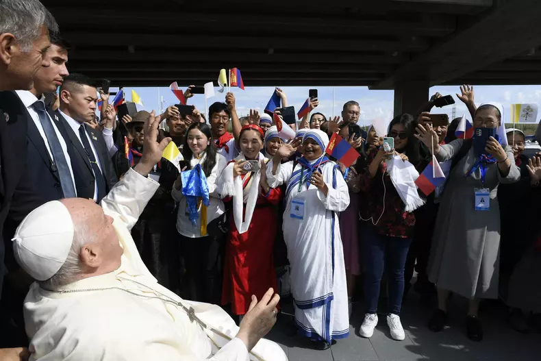 Pope Francis Visits Mongolia