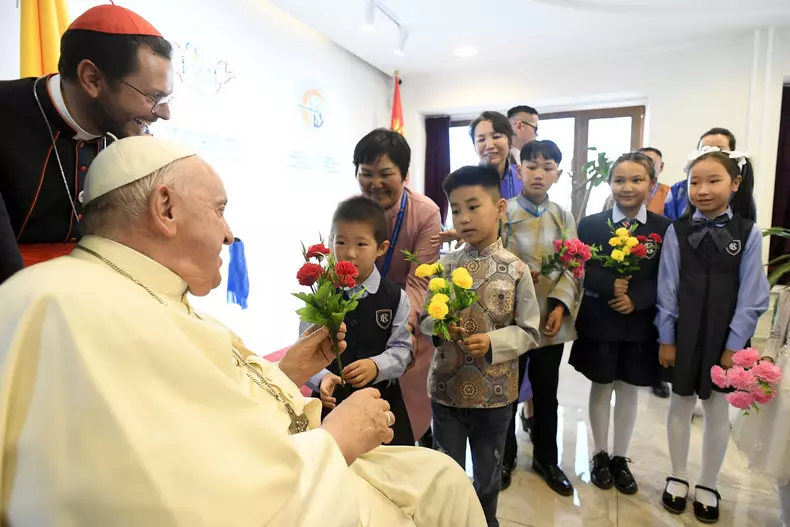 Pope Francis Visits Mongolia