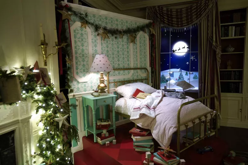 White House Holiday Decor Preview - Washington