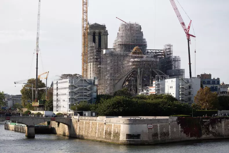 Notre Dame Cathedral Restoration - Paris
