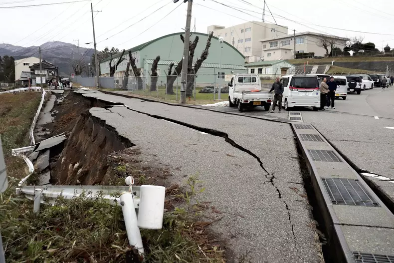Massive earthquake in Noto, Ishikawa, Japan