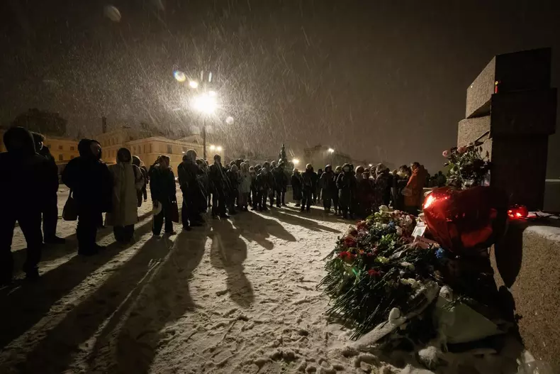Navalny reportedly dead in prison in St. Petersburg, Russia - 16 Feb 2024