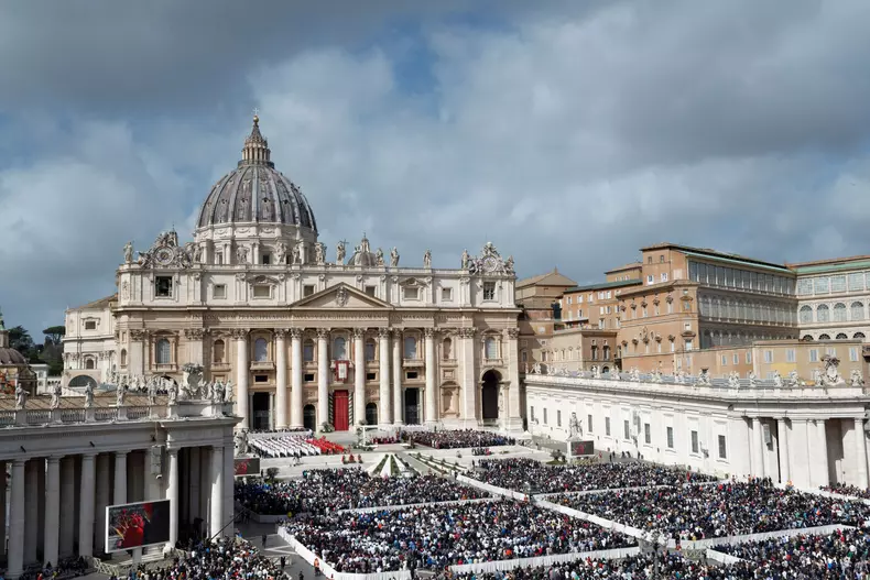 Pope Francis Presides The Palm Sunday Mass, Vatican City, Vatican - 24 Mar 2024