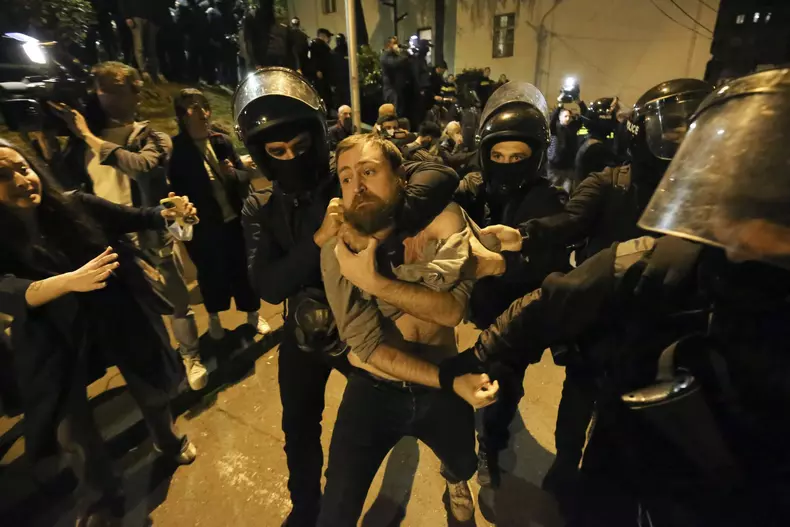APTOPIX Georgia Divisive Law
