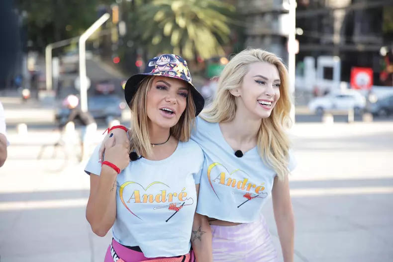 Andreea Antonescu și Andreea Bălan America Express 1