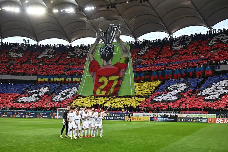 FOTBAL:FCSB-CFR CLUJ, PLAY OFF SUPERLIGA SUPERBET (11.05.2024)