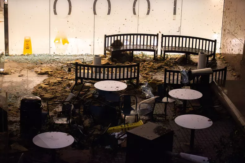 Severe Houston Storm Leaves Widespread Damage, Over 1 Million Without Power, Houston, Texas, United States - 16 May 2024