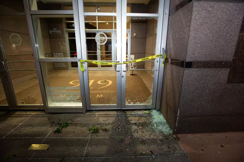 Severe Houston Storm Leaves Widespread Damage, Over 1 Million Without Power, Houston, Texas, United States - 16 May 2024