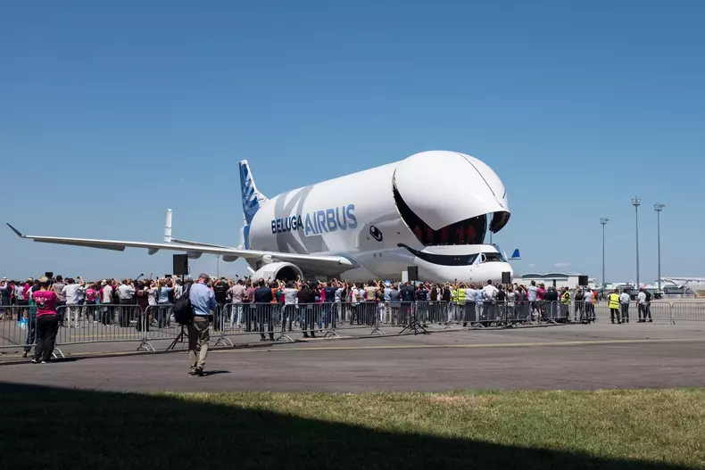 Airbus BelugaXL Maiden Flight - Toulouse