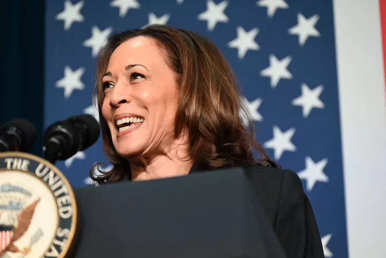Vice President Kamala Harris comments on Trump shooting in Michigan