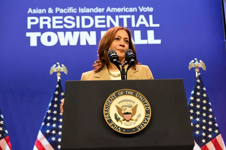 Vice President Kamala Harris campaigns in Philadelphia