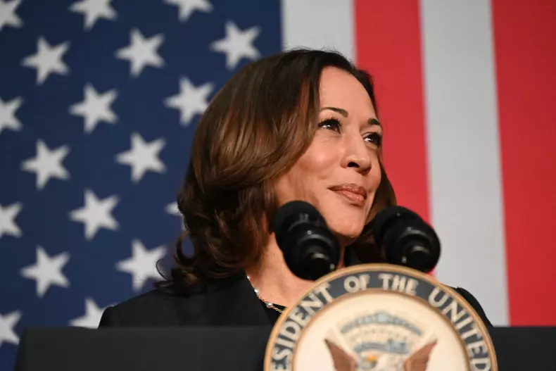 Vice President Kamala Harris comments on Trump shooting in Michigan