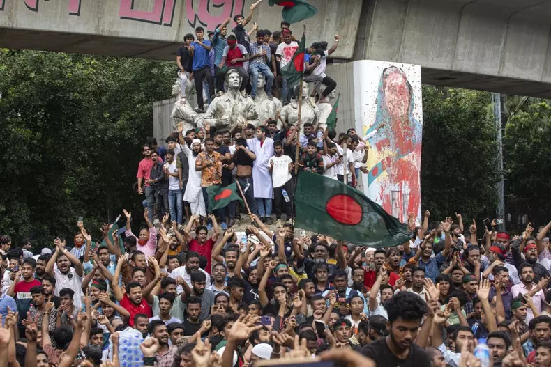 APTOPIX Bangladesh Protests