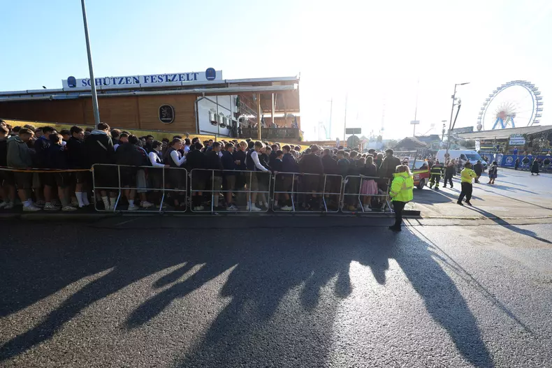 Start of the 189th Munich Oktoberfest