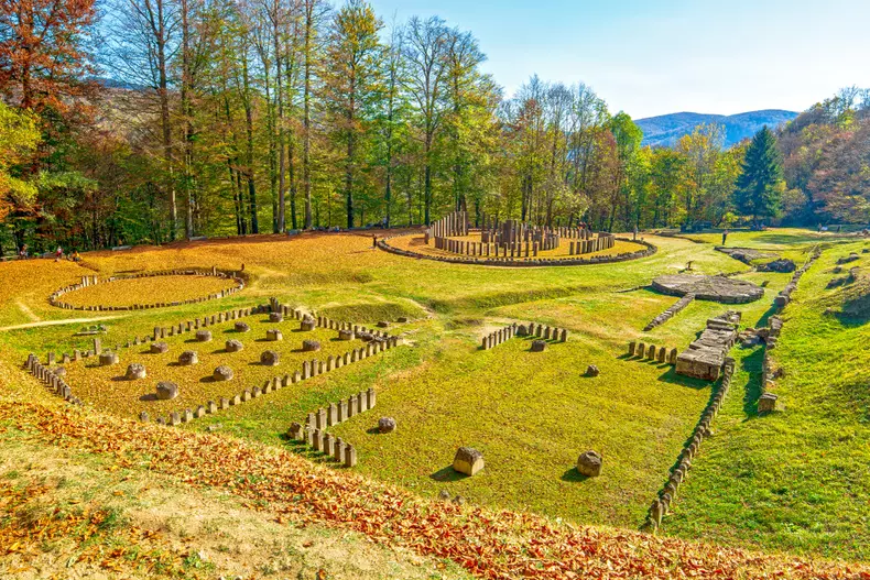 Sarmizegetusa,Regia,,Dacian,Kingdom,Capital,,Ruins,In,Transylvania,,Romania,,Unesco