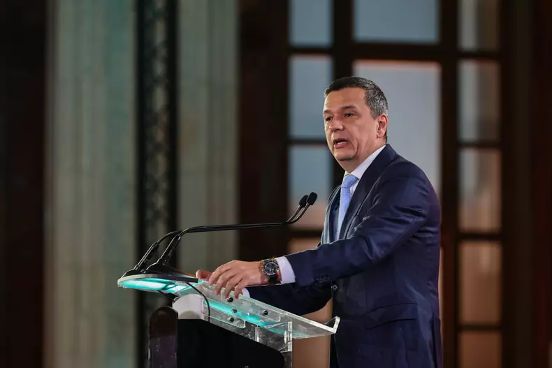 Sorin Grindeanu - la evenimentul pentru lansarea programului „Proiect de Țară”. Foto Vlad Chirea