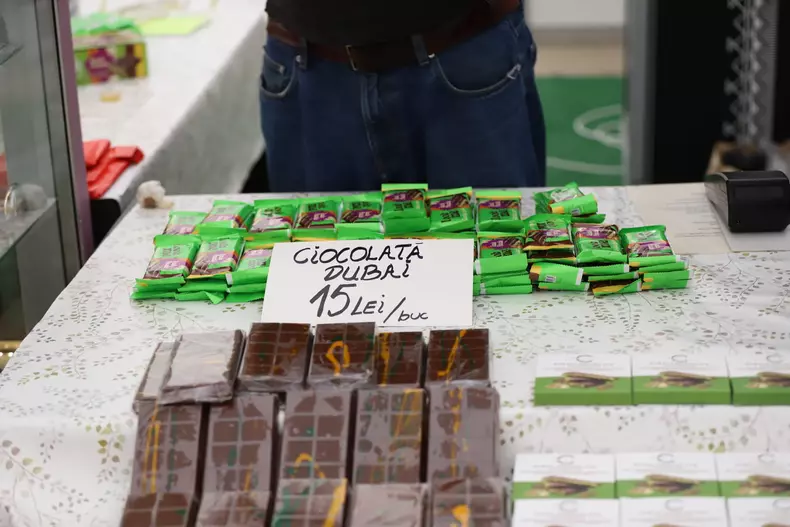 Stand cu ciocolata Dubai