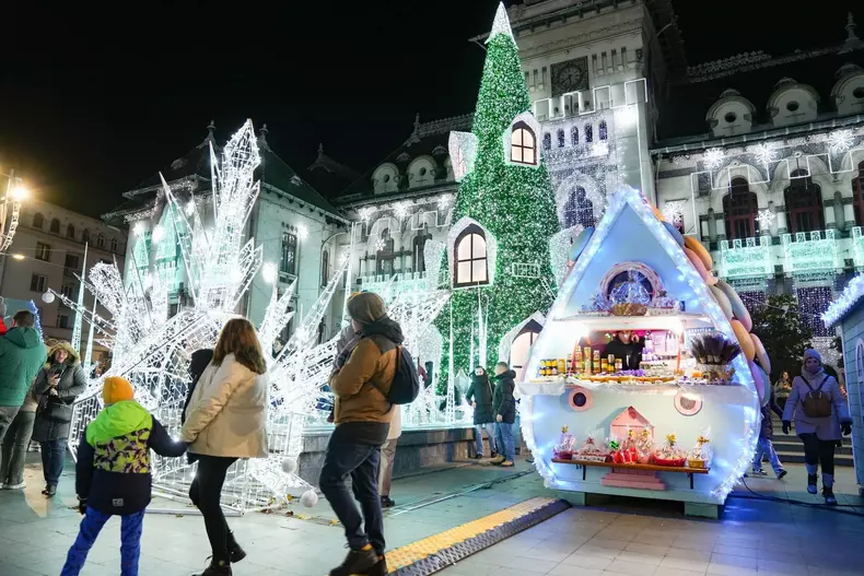 Târgul de Crăciun Craiova 2023. FOTO: Primăria Craiova
