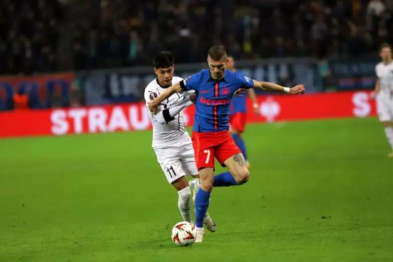 FCSB a învins-o pe Midtjylland în Liga Europa, scor 2-0, și a reușit a treia victorie în primele patru meciuri din grupă