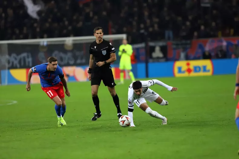 FCSB a învins-o pe Midtjylland în Liga Europa, scor 2-0, și a reușit a treia victorie în primele patru meciuri din grupă